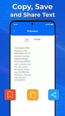 Text Scanner Image to Text OCR android App screenshot 7
